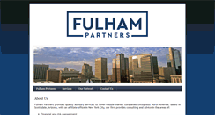Desktop Screenshot of fulhampartners.com